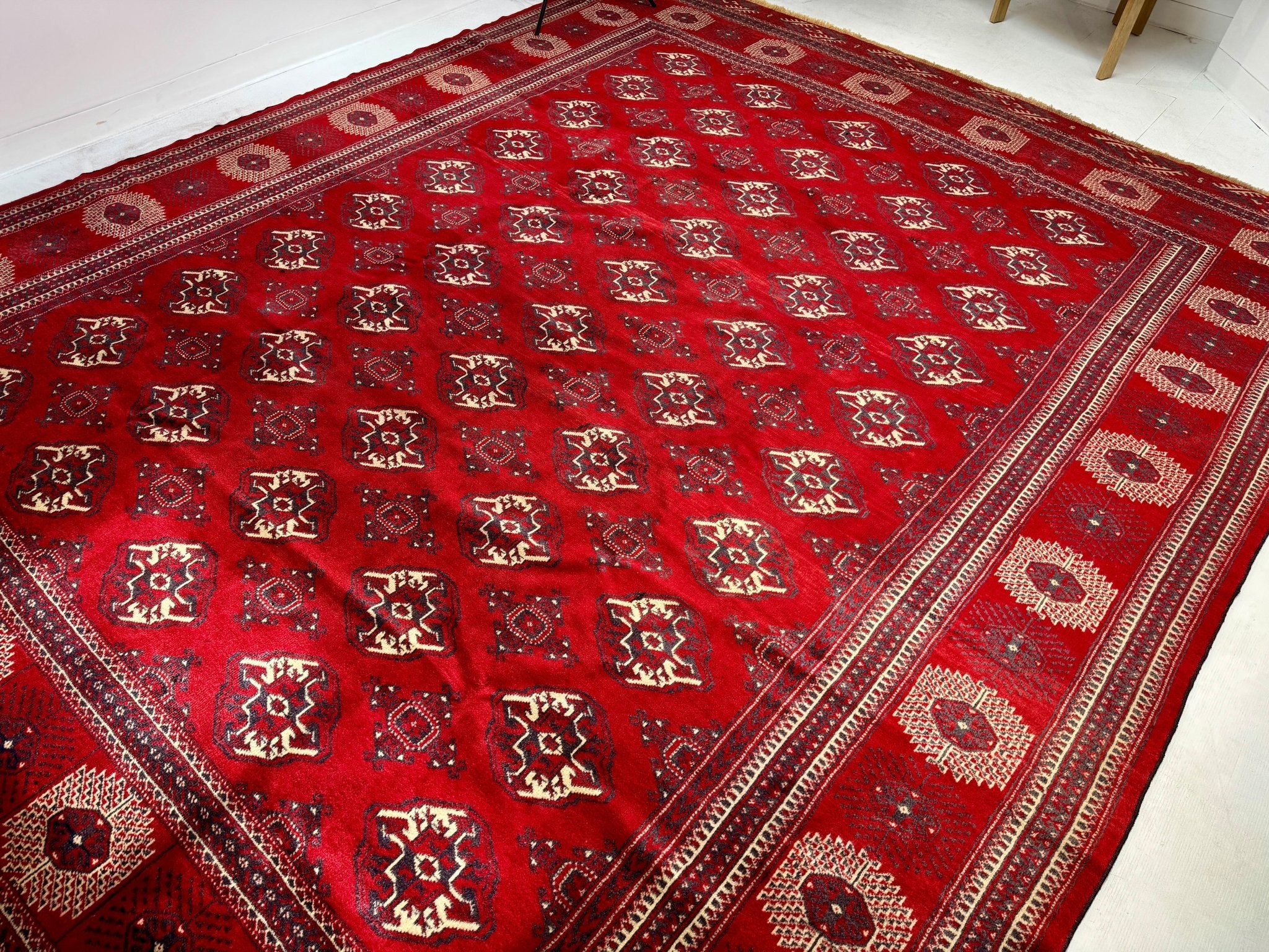 Persian Turkmen Rug | 10' x 12' 7" - Rug the Rock - 