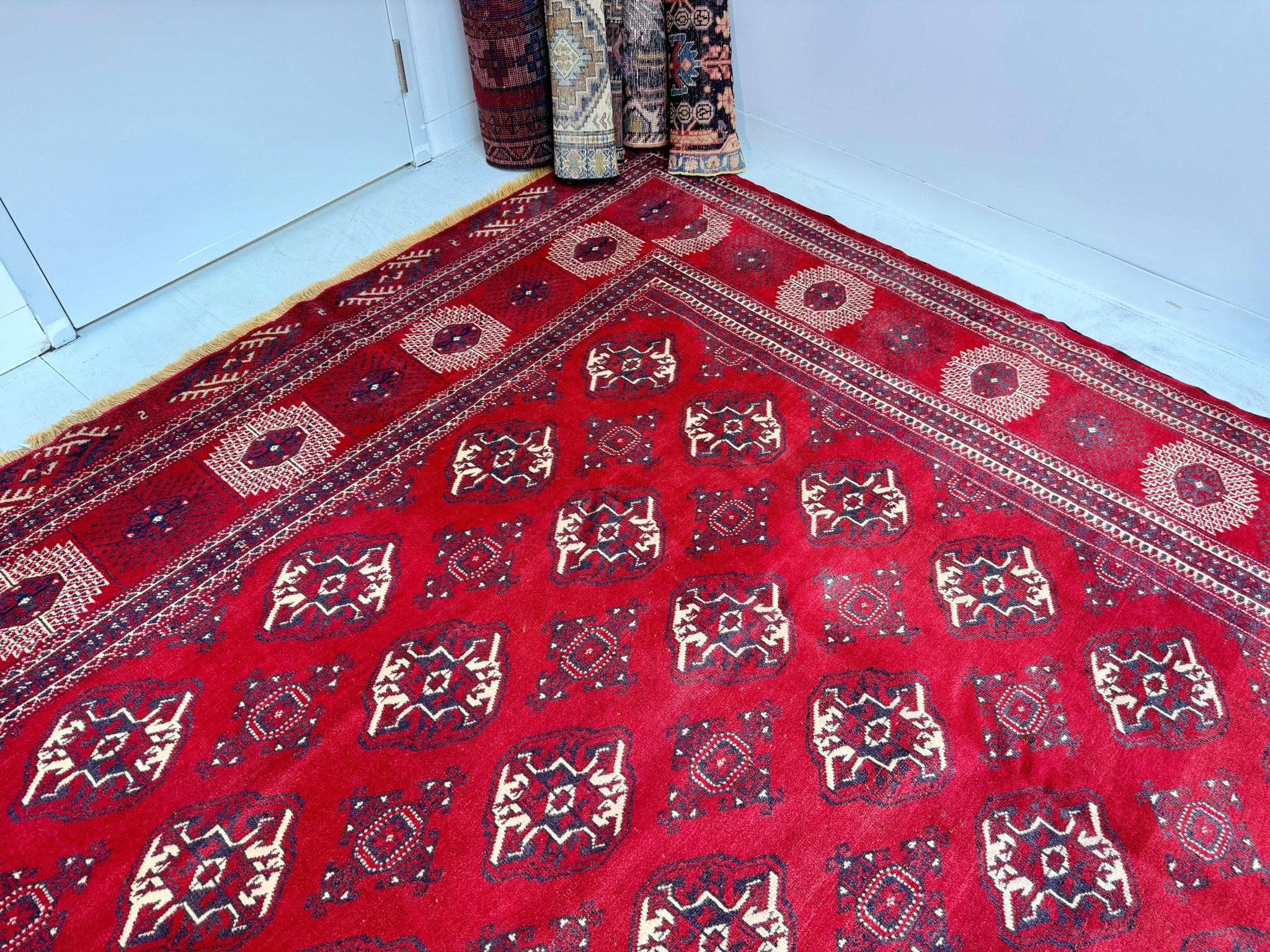 Persian Turkmen Rug | 10' x 12' 7" - Rug the Rock - 
