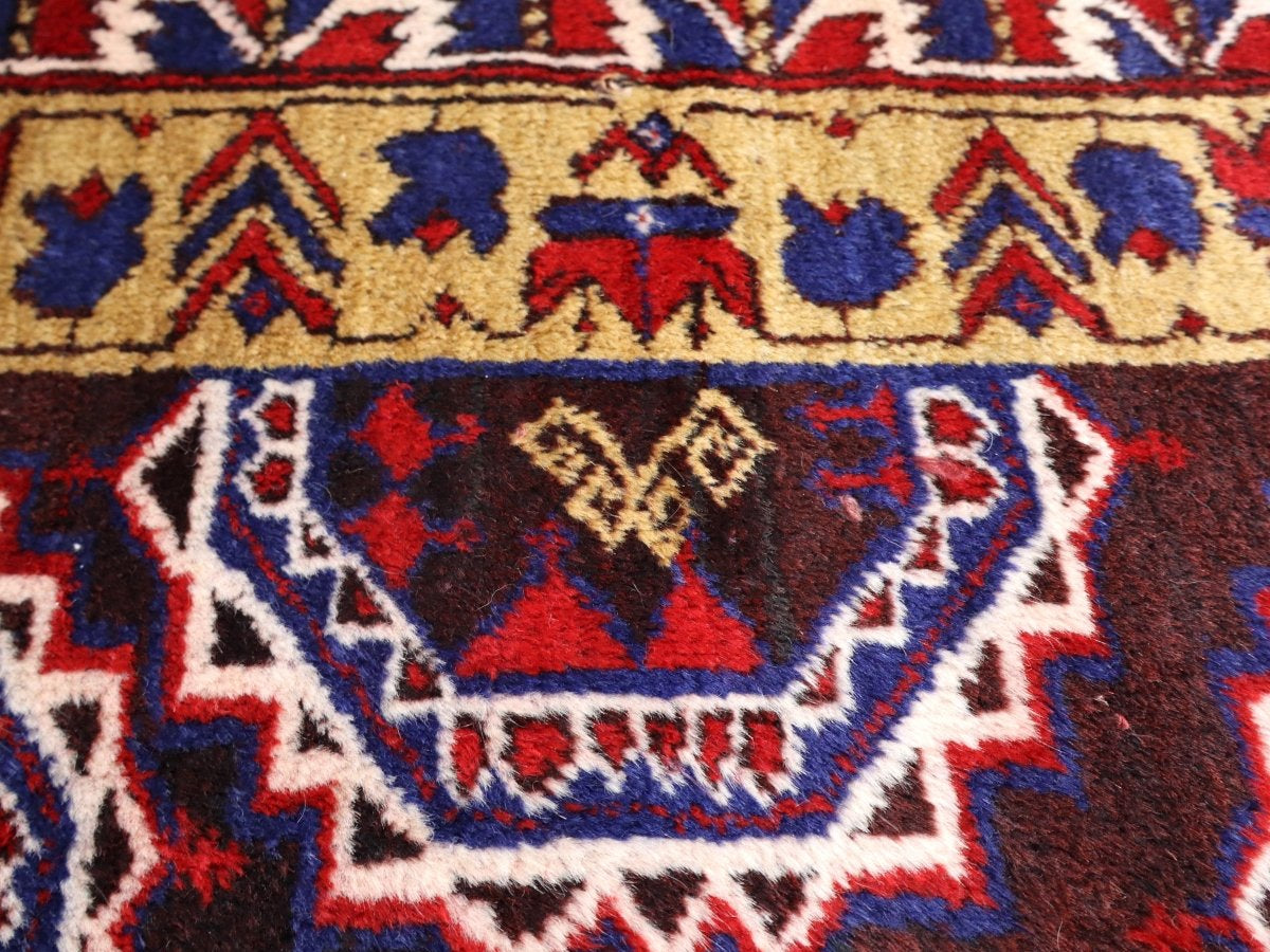 Persian Turkmen Rug | 3' 11" x 6' - Rug the Rock - 