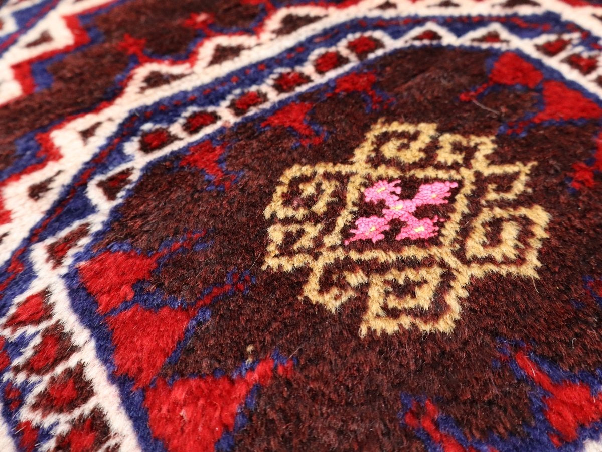 Persian Turkmen Rug | 3' 11" x 6' - Rug the Rock - 