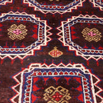 Persian Turkmen Rug | 3' 11" x 6' - Rug the Rock - 