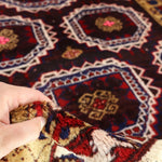 Persian Turkmen Rug | 3' 11" x 6' - Rug the Rock - 