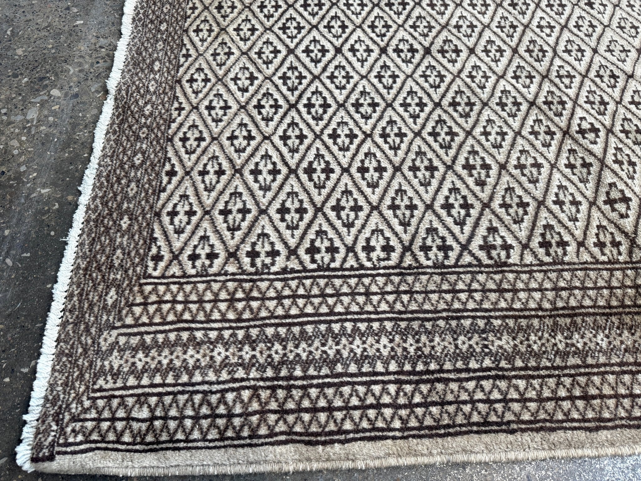 Persian Turkmen Rug | 3' 3" x 4' 5" - Rug the Rock - 