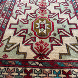 Persian Turkomana Rug | 1' 11" x 2' 11" - Rug the Rock