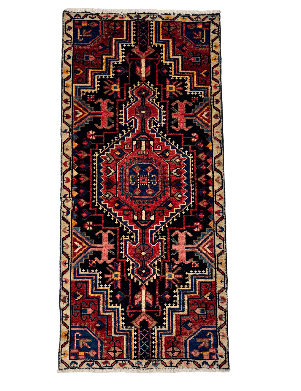 Persian Tuyserkan Rug | 1' 8” x 3' 9" - Rug the Rock - 