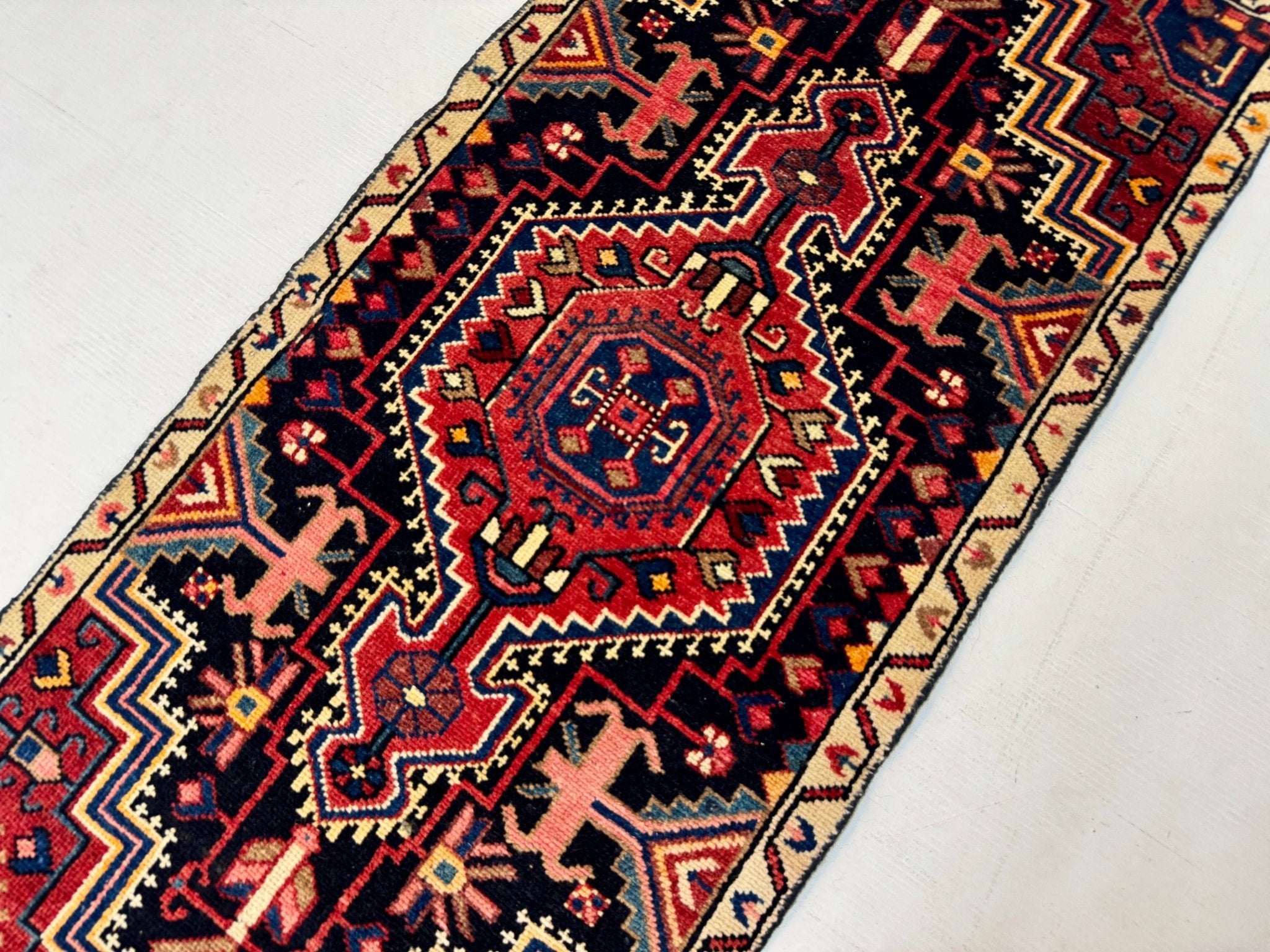 Persian Tuyserkan Rug | 1' 8” x 3' 9" - Rug the Rock - 