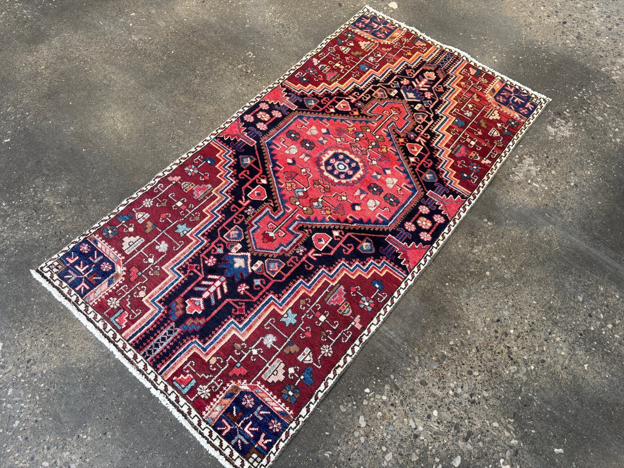 Persian Tuyserkan Rug | 2' 8" x 5' 1" - Rug the Rock - 