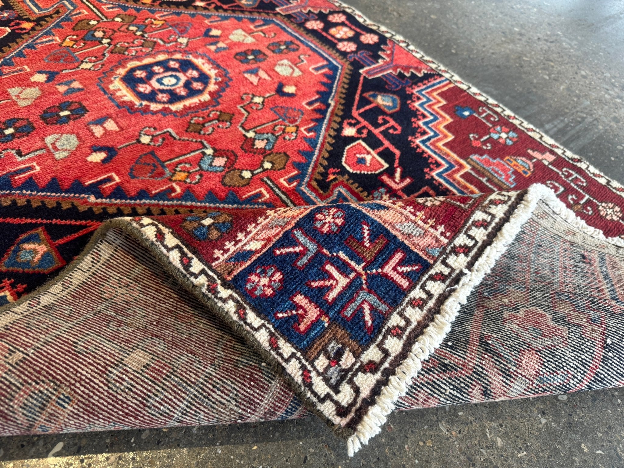 Persian Tuyserkan Rug | 2' 8" x 5' 1" - Rug the Rock - 