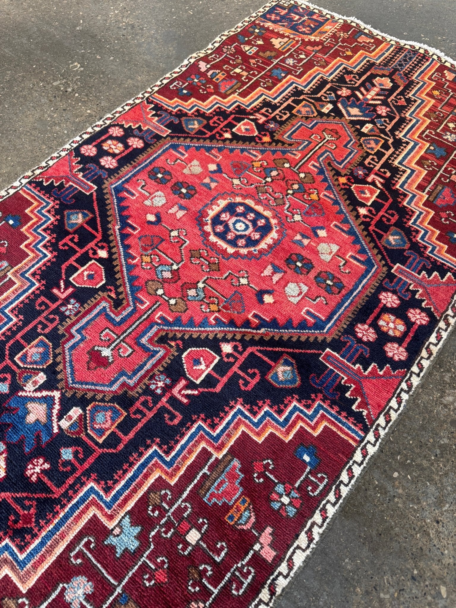 Persian Tuyserkan Rug | 2' 8" x 5' 1" - Rug the Rock - 