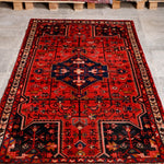 Persian Tuyserkan Rug | 3' 7” x 6' 9" - Rug the Rock - 