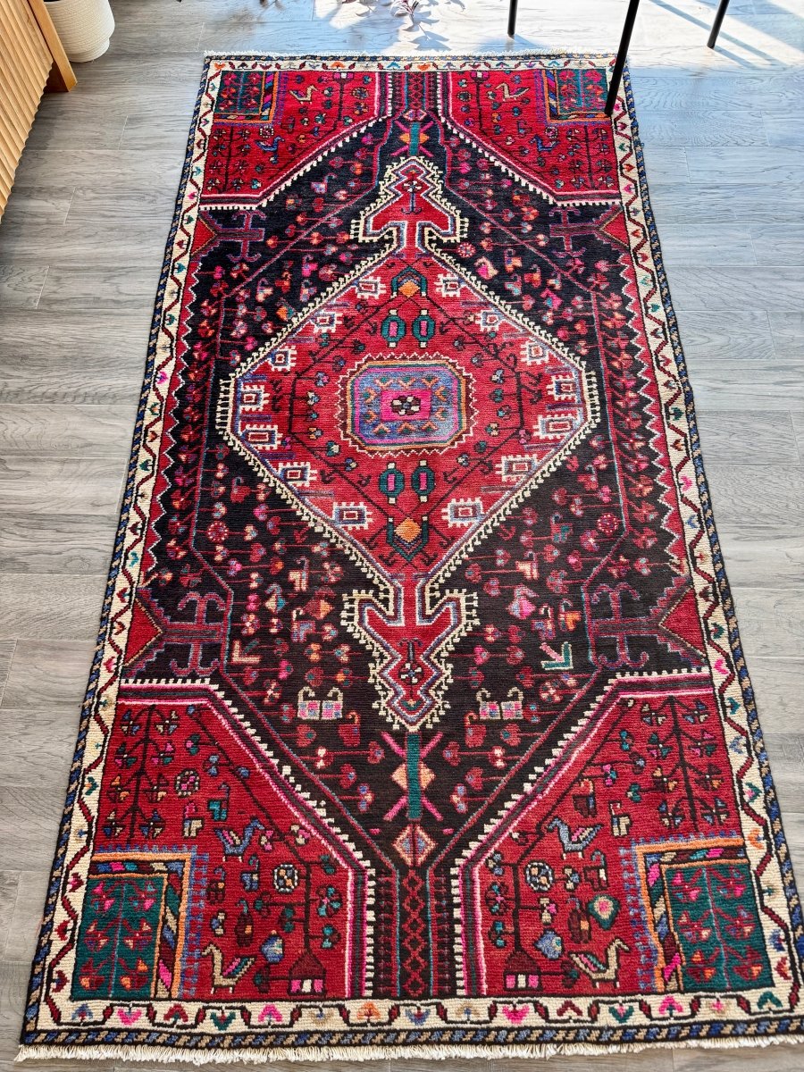 Persian Tuyserkan Rug | 3' 8" x 7' 3" - Rug the Rock - 4 x 65 x 7available rugs