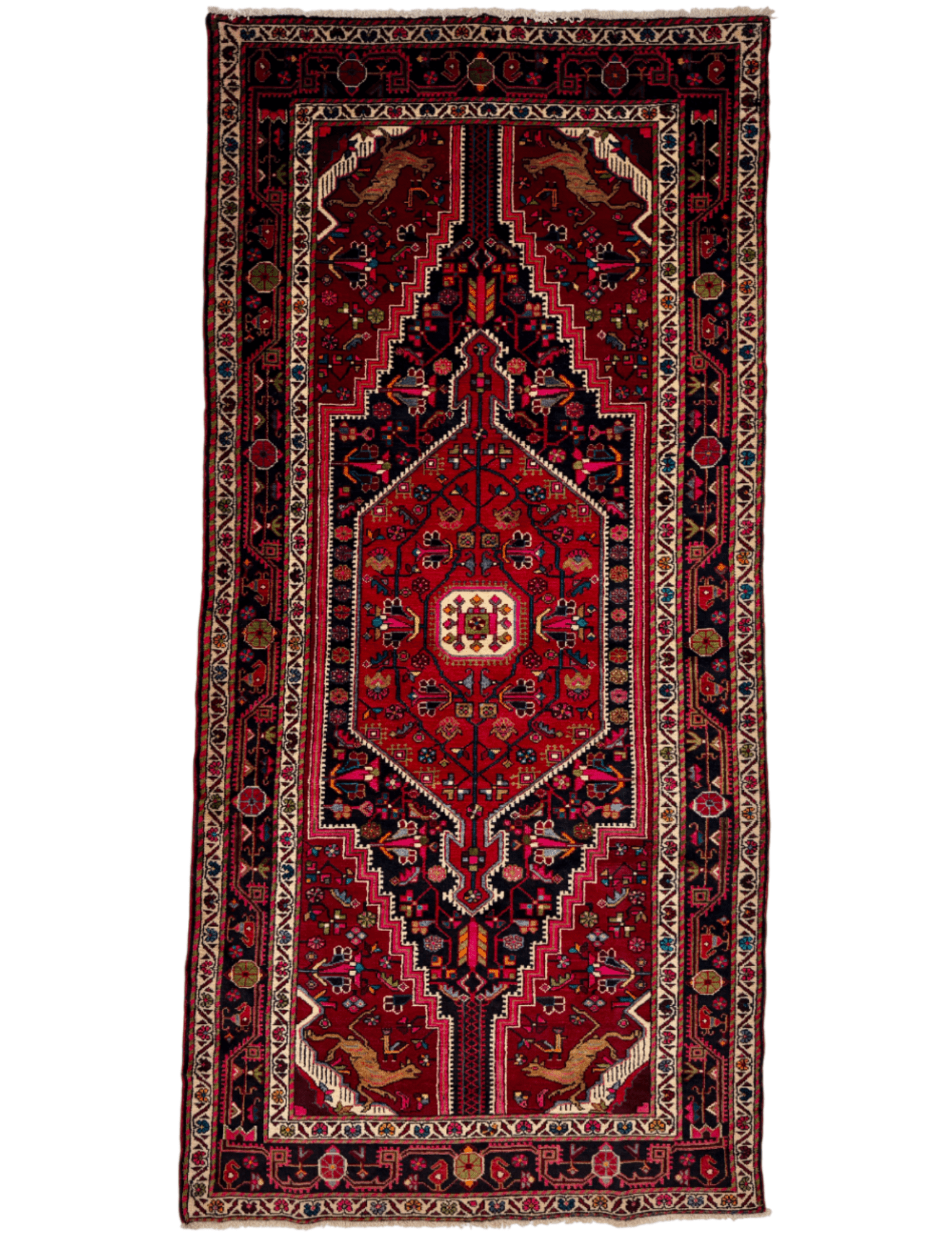 Persian Tuyserkan Rug | 4' 11" x 10' 6" - Rug the Rock - 5 x 86 x 97 x 10