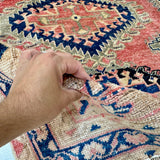 Persian Viss Rug | 4’ x 5' - Rug the Rock - 