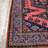 Persian Viss Rug | 7' 2" x 9' 6" - Rug the Rock - availableGeometricHand-knotted