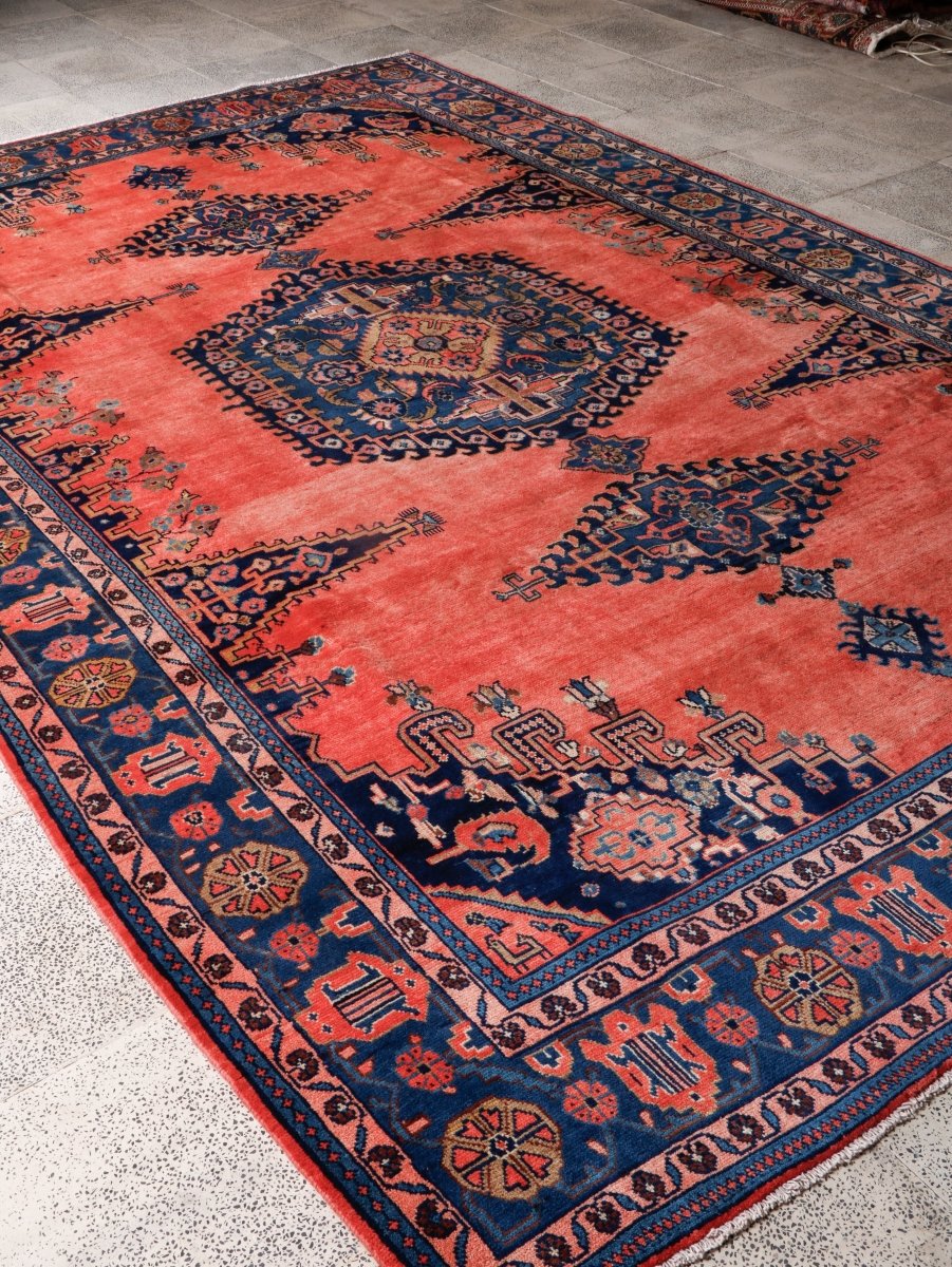 Persian Viss Rug | 7' 9” x 11' 6" - Rug the Rock - 