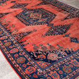 Persian Viss Rug | 7' 9” x 11' 6" - Rug the Rock - 