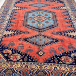 Persian Viss Rug | 9' 6” x 11' 11" - Rug the Rock - 