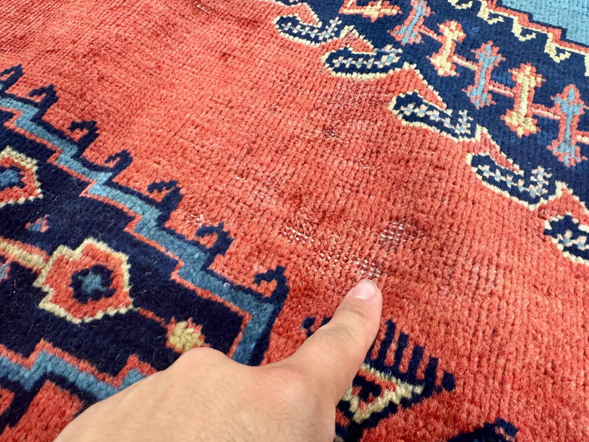 Persian Viss Rug | 9' 6” x 11' 11" - Rug the Rock - 