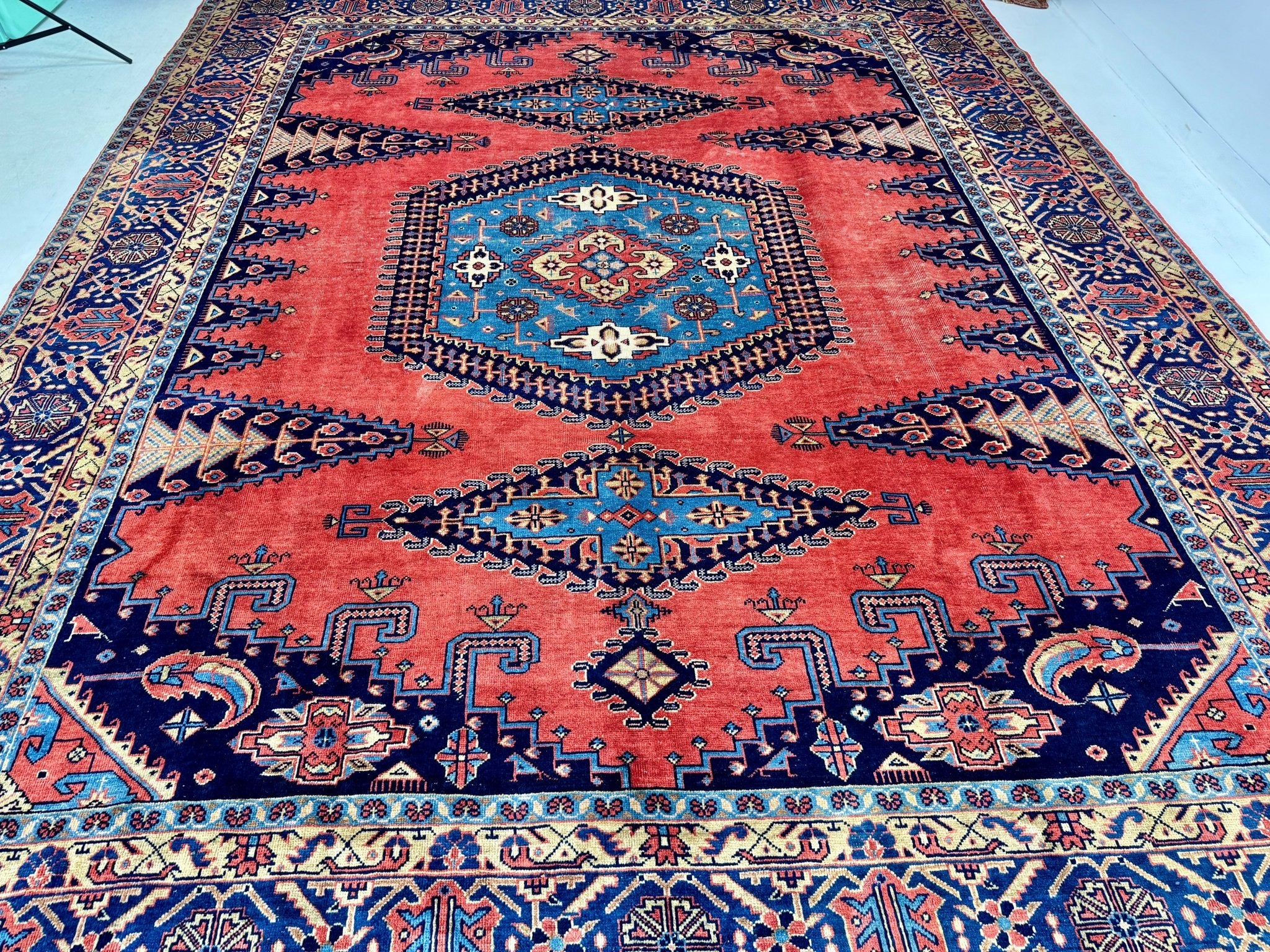 Persian Viss Rug | 9' 6” x 11' 11" - Rug the Rock - 