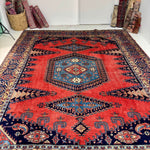 Persian Viss Rug | 9' 6” x 11' 11" - Rug the Rock - 