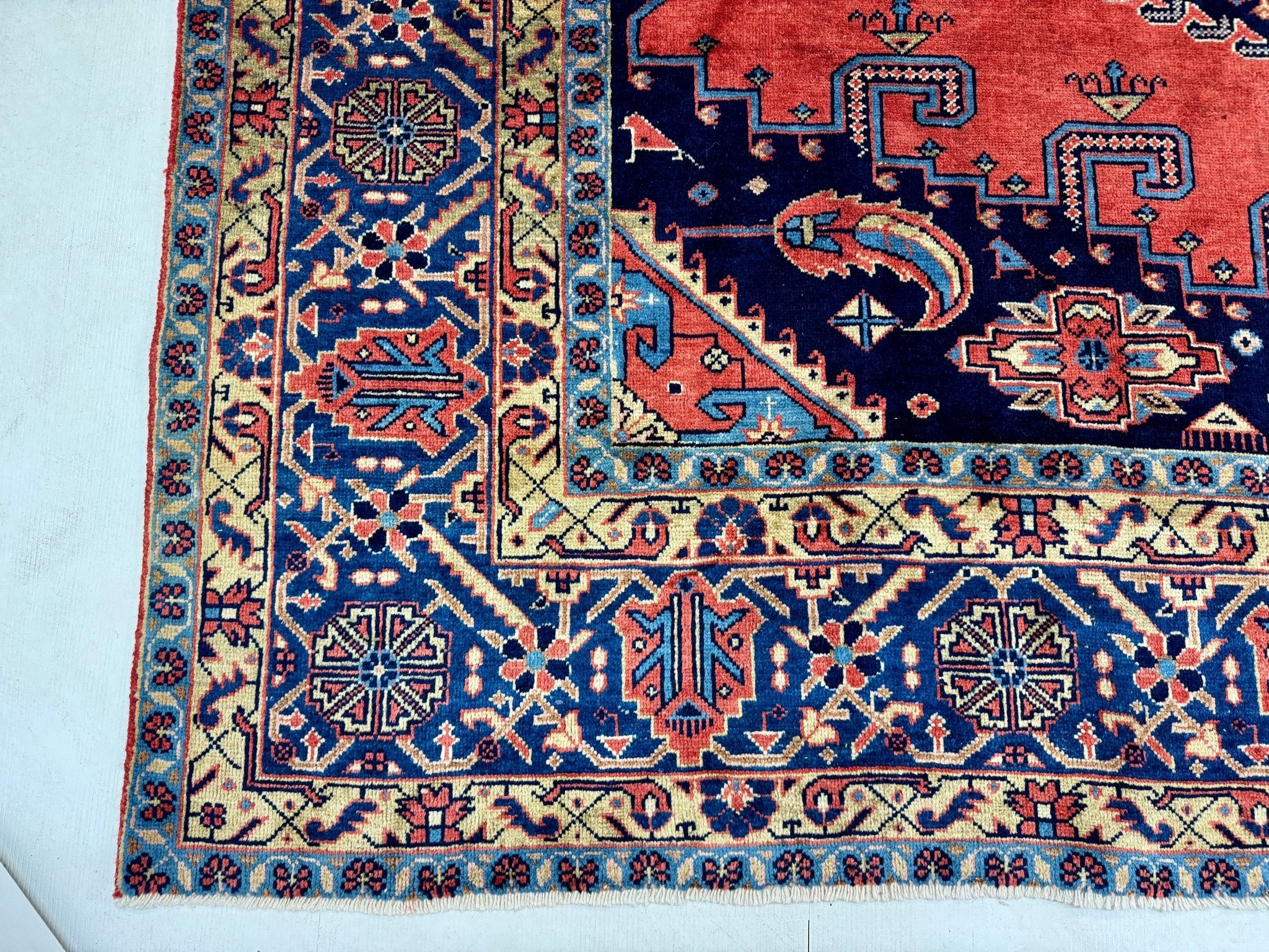 Persian Viss Rug | 9' 6” x 11' 11" - Rug the Rock - 