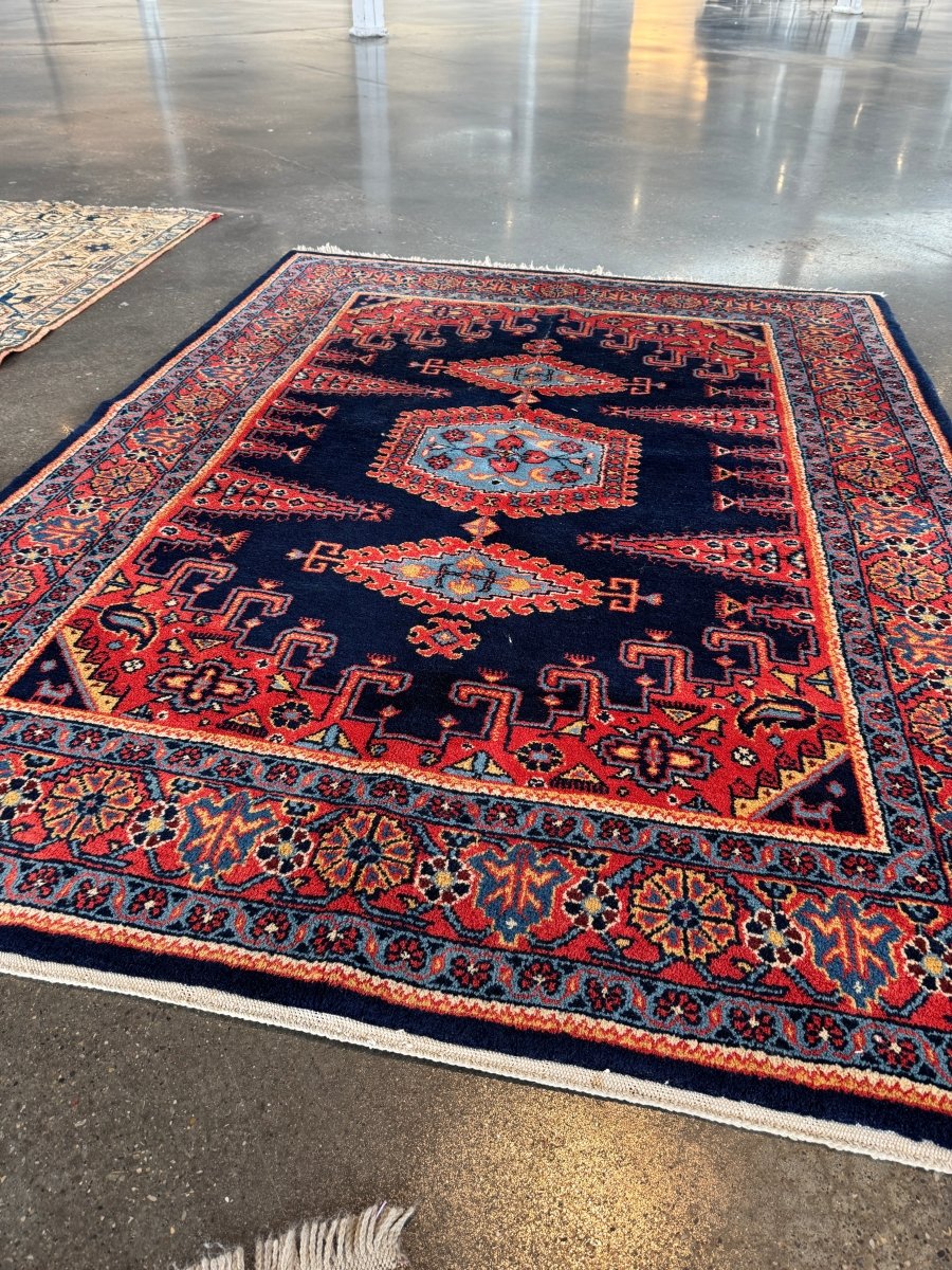 Persian Wiss Rug | 4' 11" x 7' 5" - Rug the Rock - 