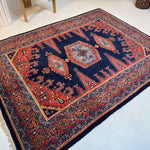 Persian Wiss Rug | 4' 11" x 7' 5" - Rug the Rock - Medium Rugs | 3' 6' x 4' x 7'