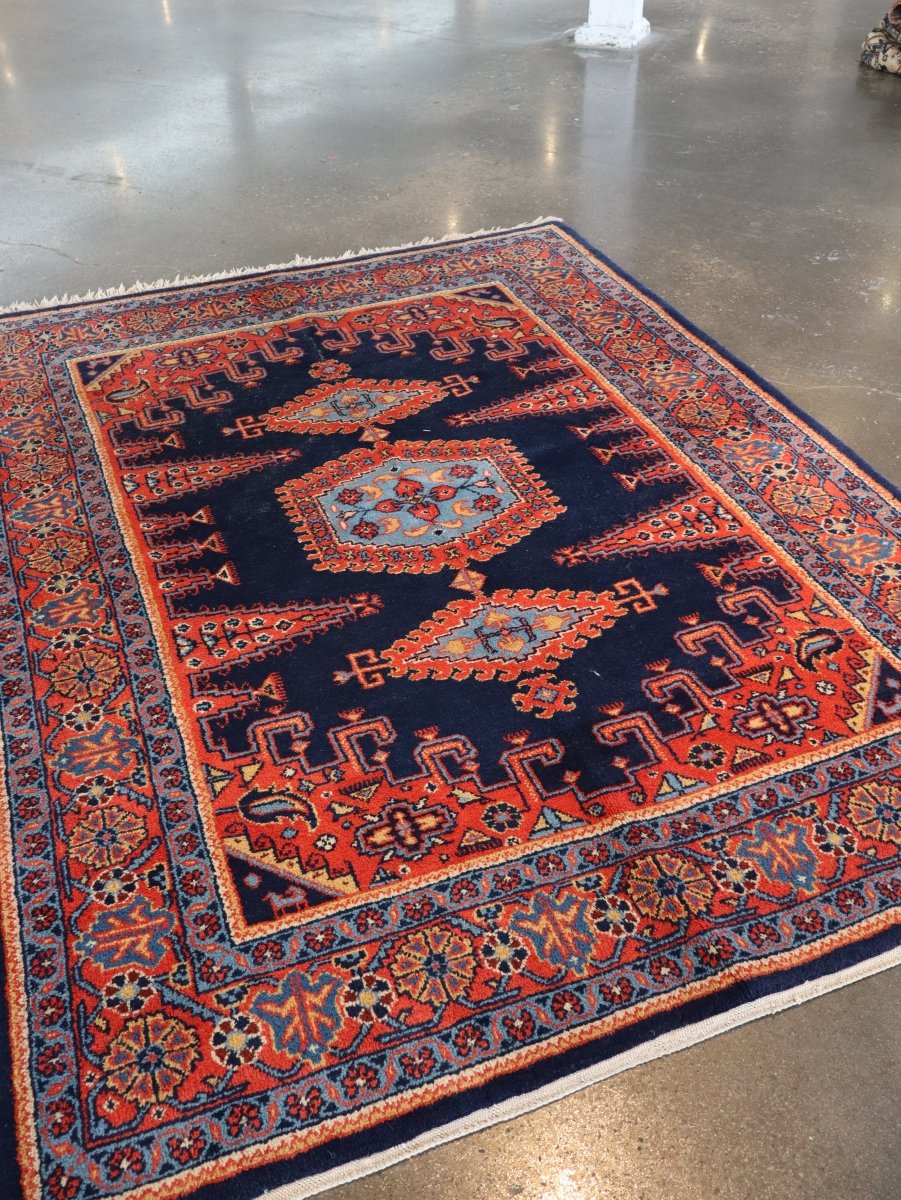 Persian Wiss Rug | 4' 11" x 7' 5" - Rug the Rock - 