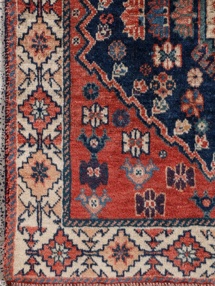 Persian Yalameh Rug | 3' 1” x 4' 6" - Rug the Rock - 