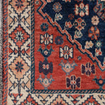 Persian Yalameh Rug | 3' 1” x 4' 6" - Rug the Rock - 