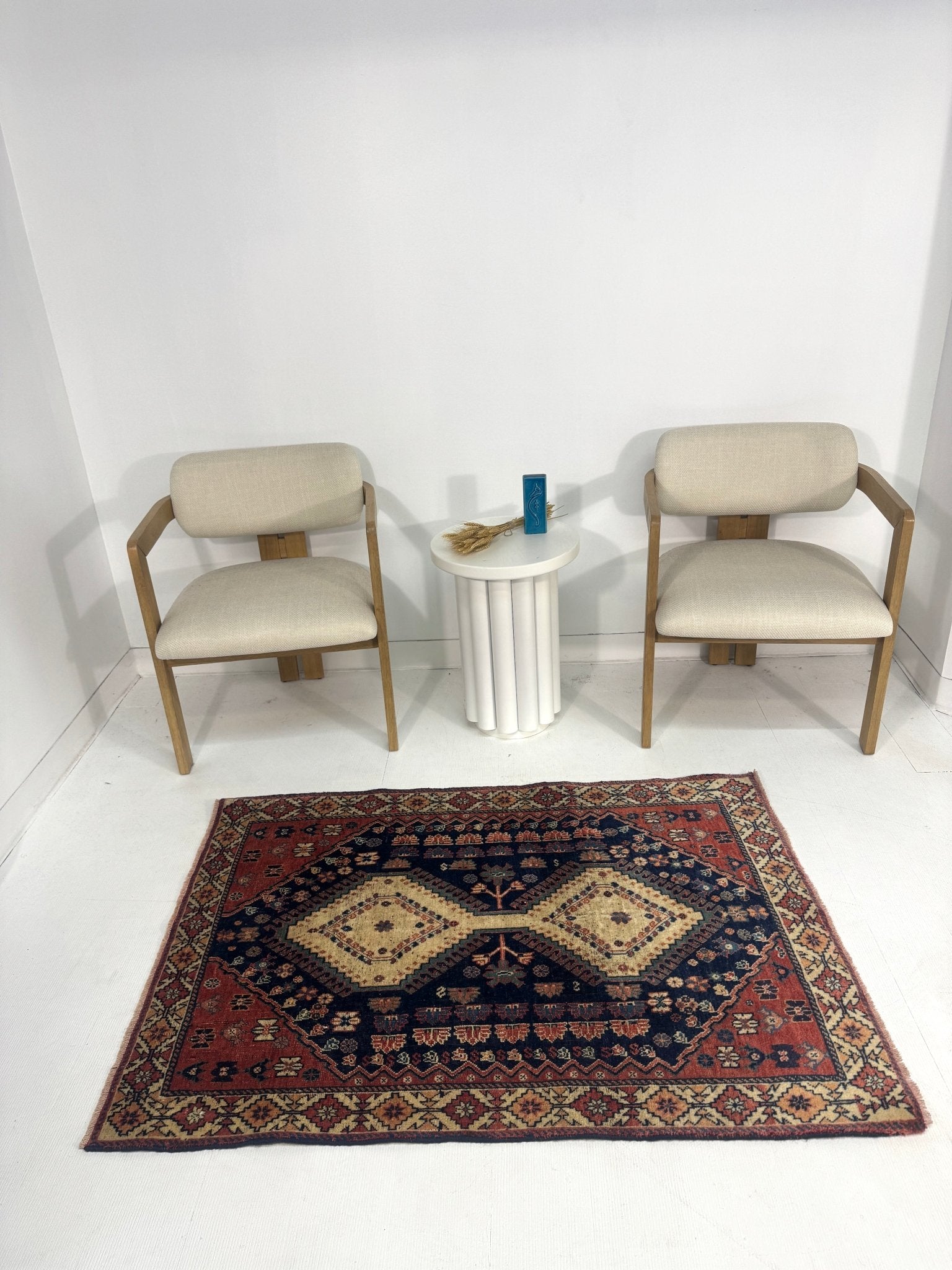 Persian Yalameh Rug | 3' 1” x 4' 6" - Rug the Rock - availableSmall Rugs < 3' x 5'