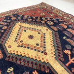 Persian Yalameh Rug | 3' 1” x 4' 6" - Rug the Rock - availableSmall Rugs < 3' x 5'
