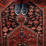 Persian Zanjan Rug | 3' 1” x 6' 5" - Rug the Rock - 