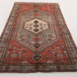Persian Zanjan Rug | 4' 3" x 7' 10" - Rug the Rock - 