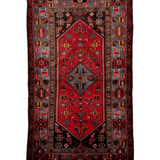 Persian Zanjan Rug | 4' 3" x 7' 2" - Rug the Rock - 5 x 86 x 97 x 10