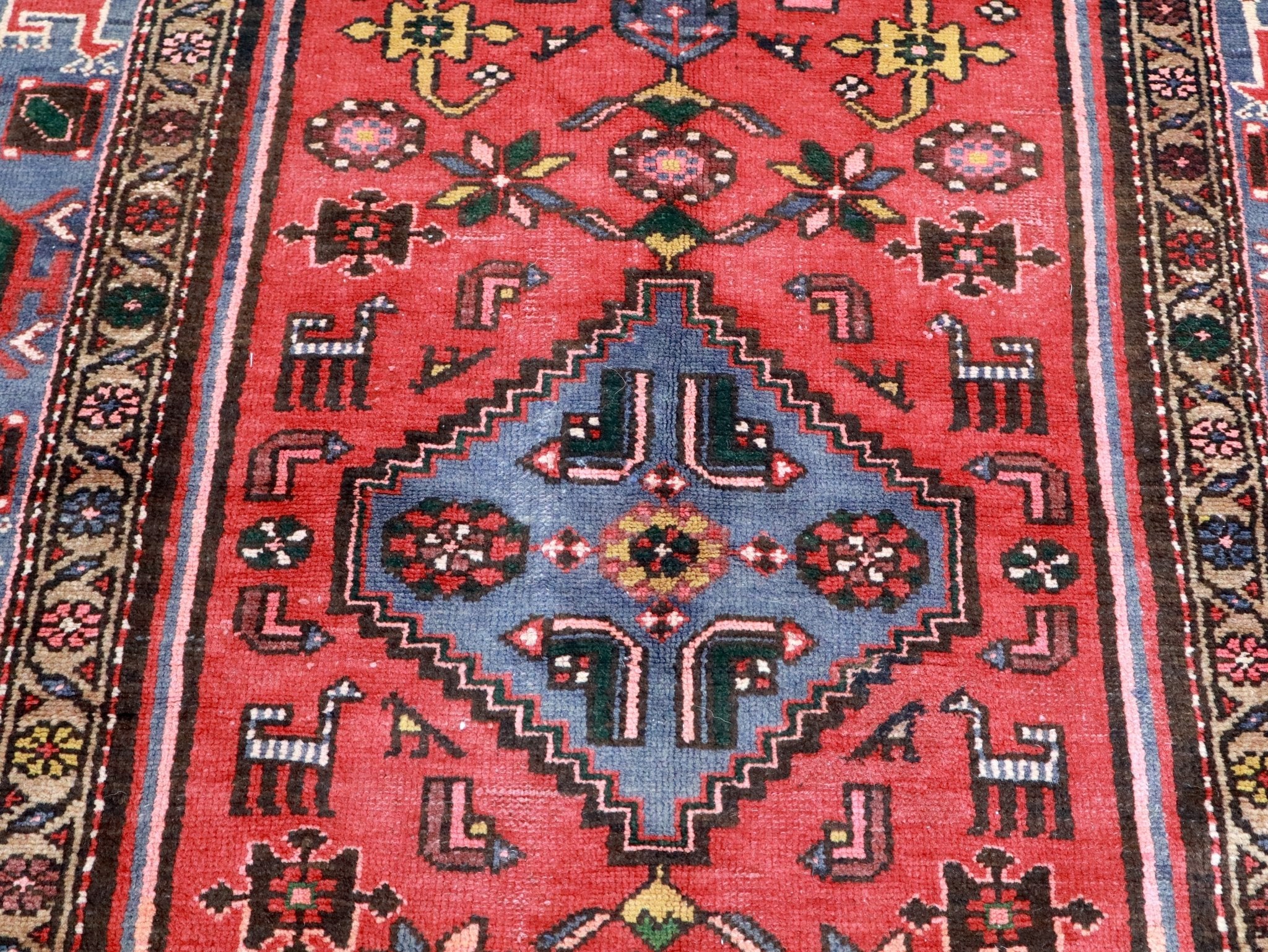 Persian Zanjan Rug | 4' 3" x 7' 2" - Rug the Rock - 5 x 86 x 97 x 10