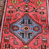 Persian Zanjan Rug | 4' 3" x 7' 2" - Rug the Rock - 5 x 86 x 97 x 10