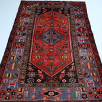 Persian Zanjan Rug | 4' 3" x 7' 2" - Rug the Rock - 5 x 86 x 97 x 10