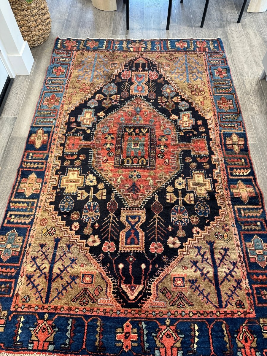 Persian Zanjan Rug | 4' x 6' 5" - Rug the Rock