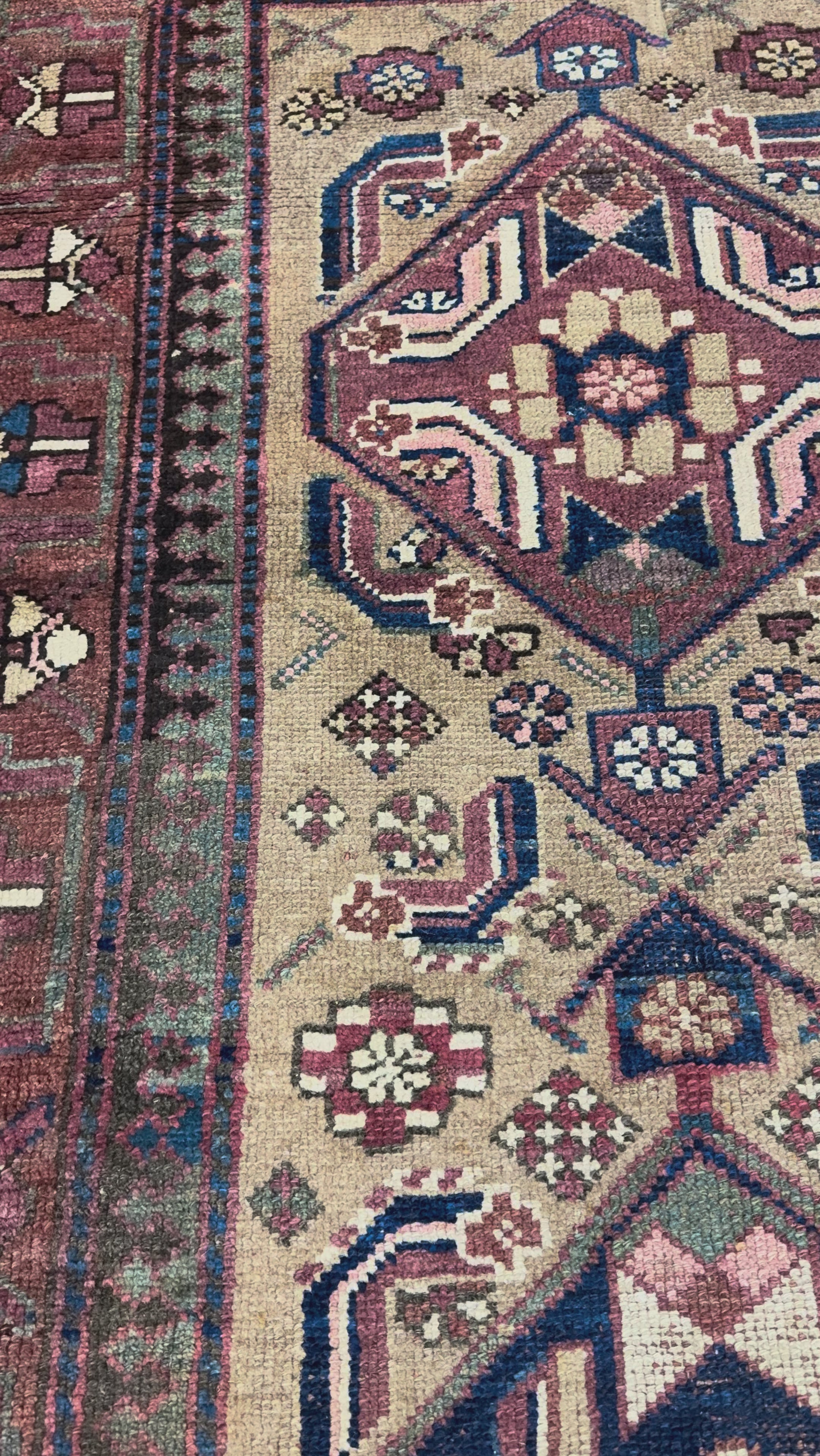 Persian Uch Tappeh Runner, original product video 1. SKU 1.0087.