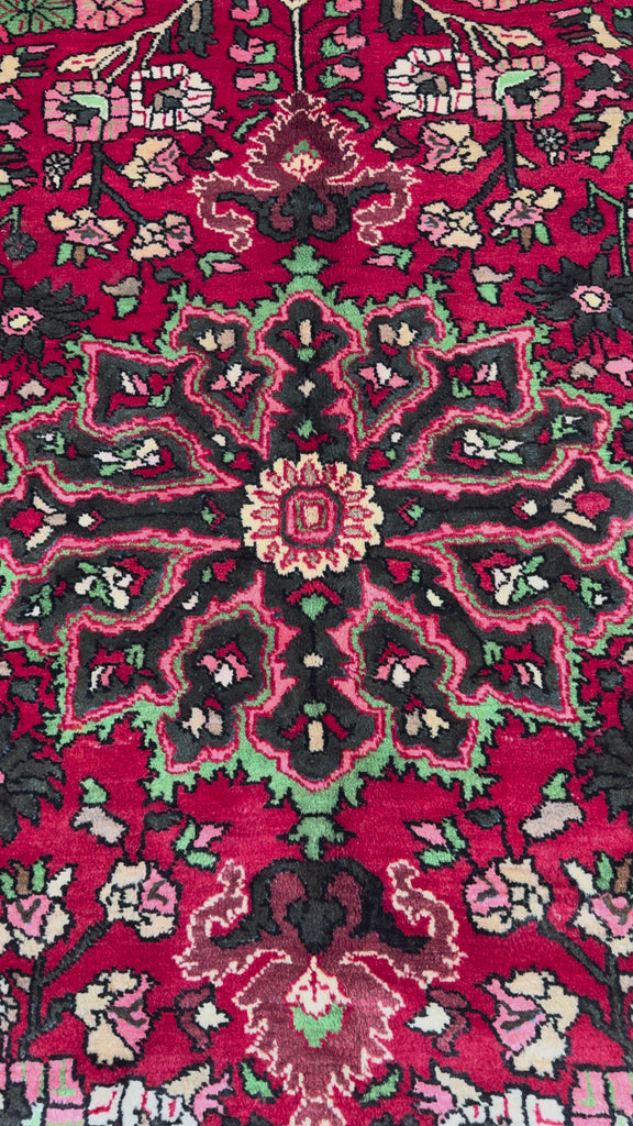 Vintage Nahavand Rug, original product video 1, hand-knotted wool pile. SKU PP 105649.