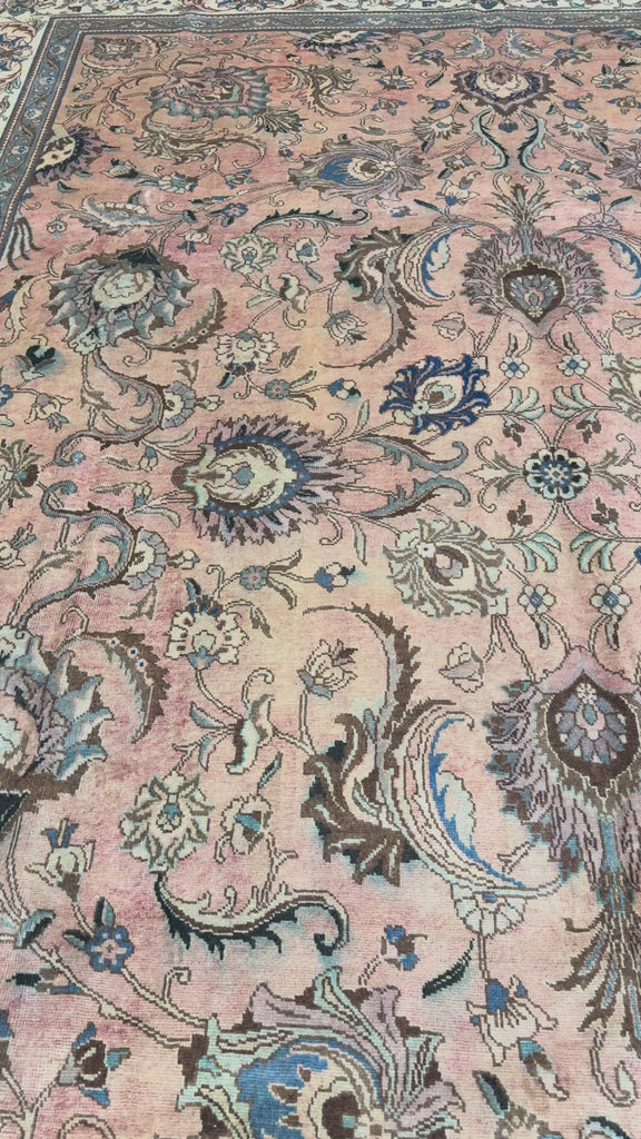 Tabriz hand-knotted rug, original video PP 107941 IMG_6326.MOV
