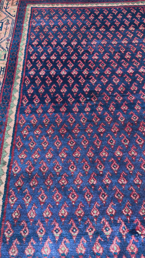 Persian Arak Boteh Mir Runner, original product video 1, hand-knotted wool pile. SKU RR 30666.