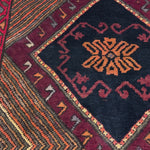 Vintage Qareh Chaman Runner, original product video 1, hand-knotted wool pile. SKU MR-6.