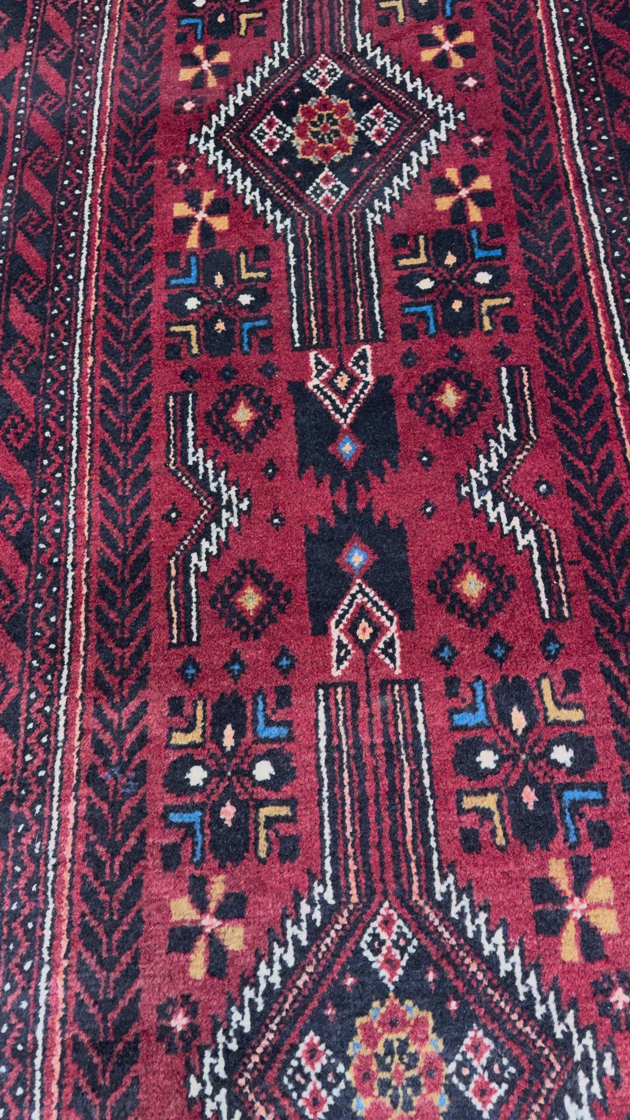 Baluch Runner, original product video 2, hand-knotted wool pile. SKU RR 30711.