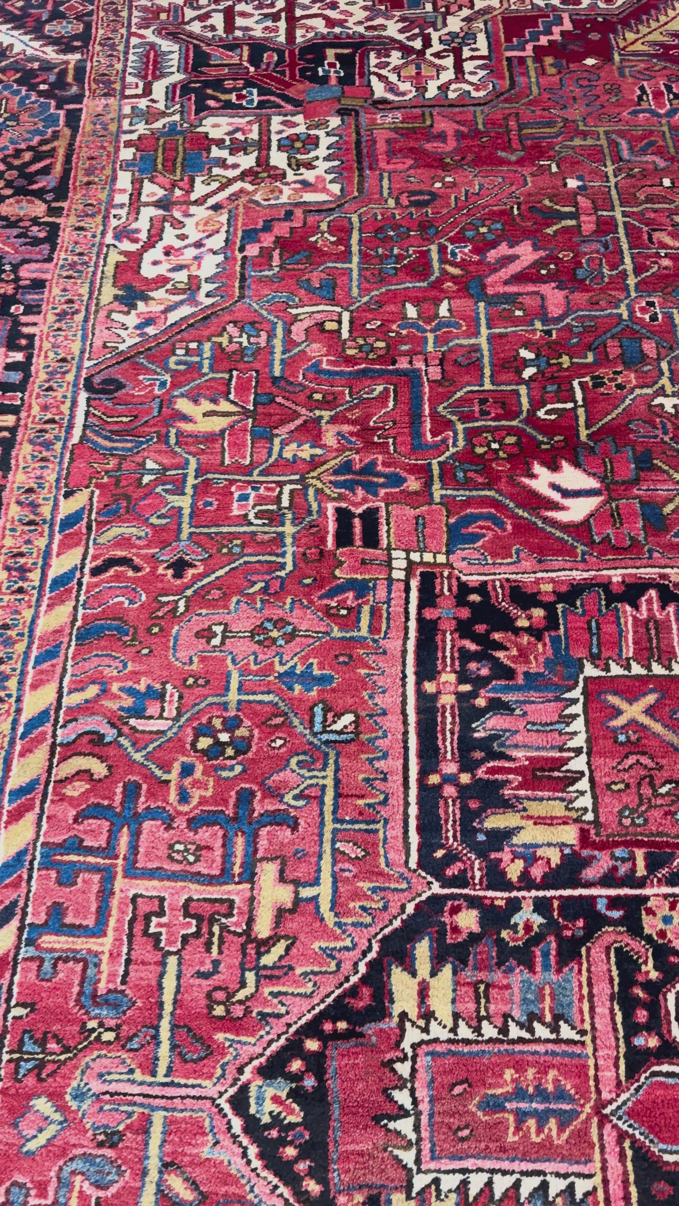 Heriz hand-knotted rug, original video NH 144785 IMG_6346.MOV
