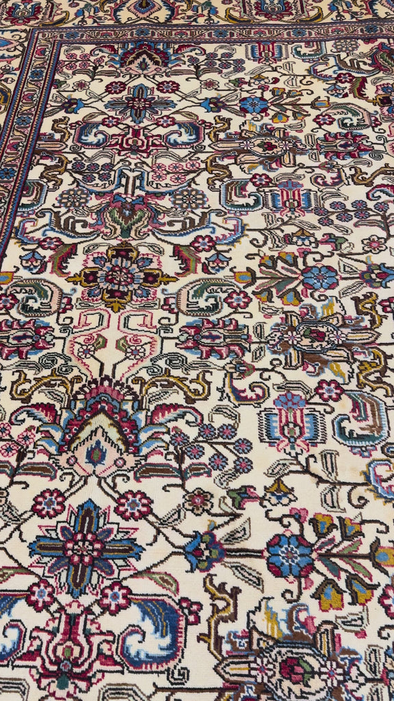 Tabriz hand-knotted rug, original video RR 32600 IMG_6358.MOV
