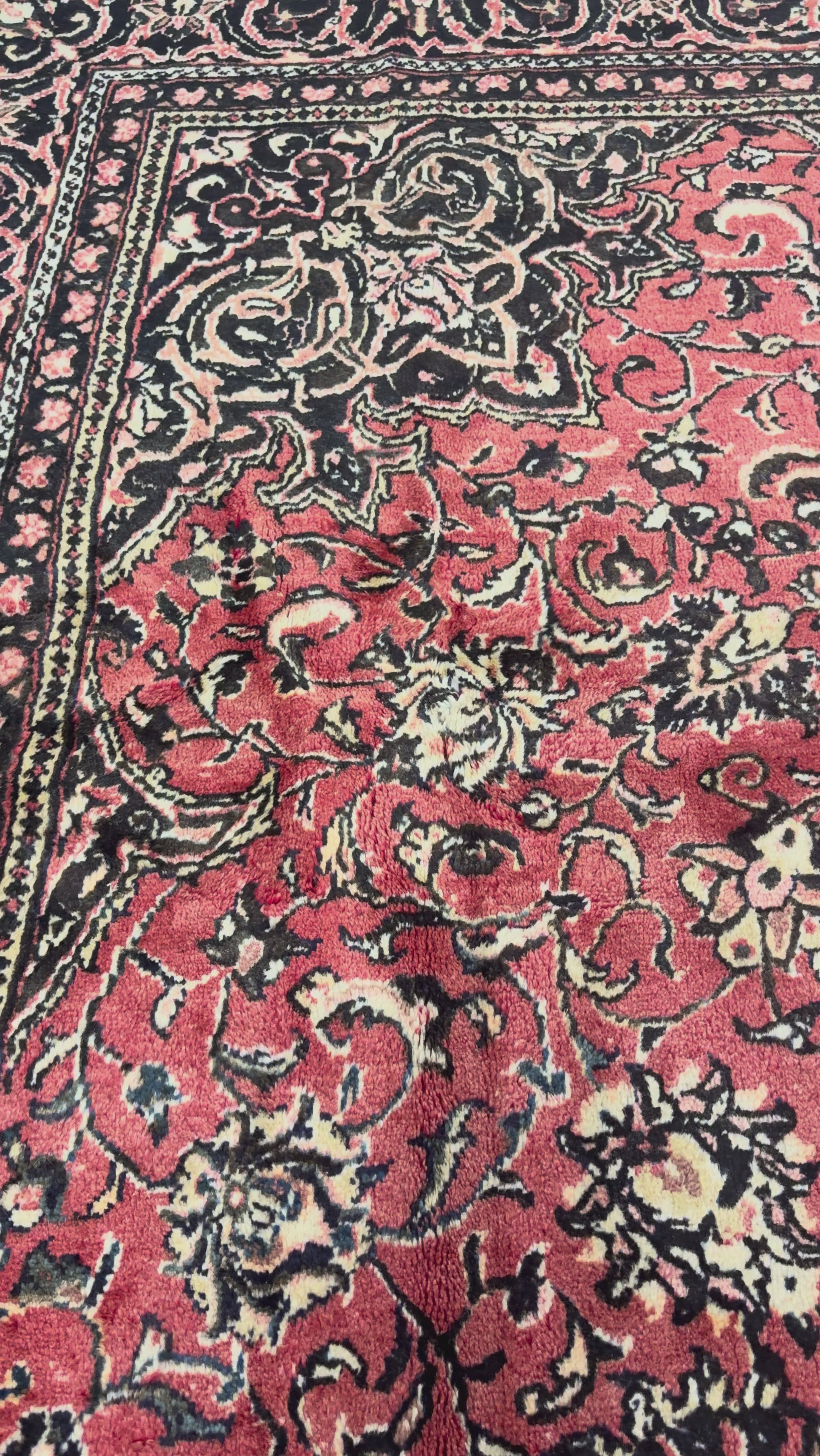 Sarough hand-knotted rug, original video 107484 IMG_6494.MOV