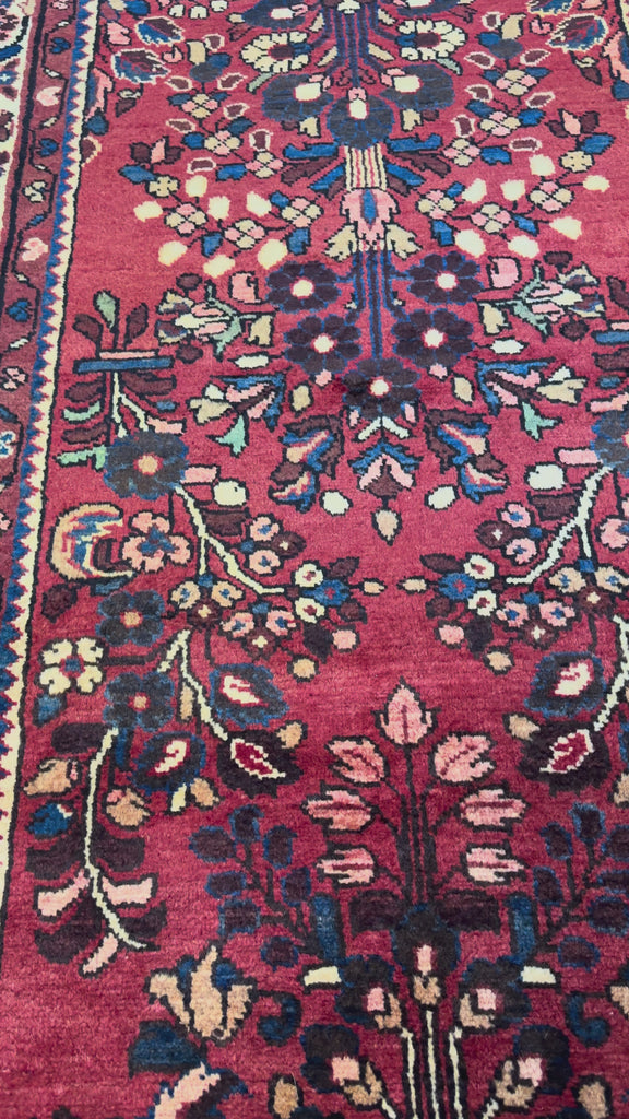 Persian Lilihan Runner, original product video 2, hand-knotted wool pile. SKU RR 32312.