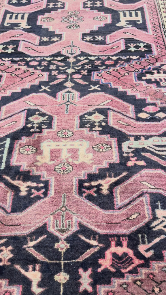 Persian Meshgin Runner, original product video 1, hand-knotted wool pile. SKU PP 101376.